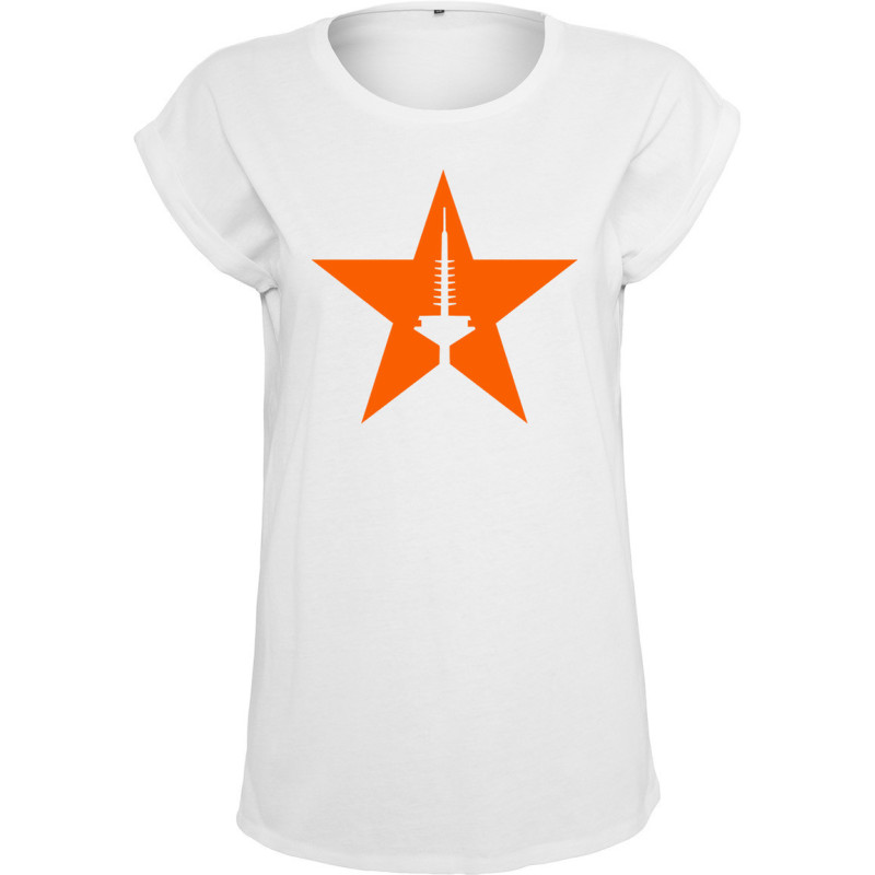 Orangener Stern Damen