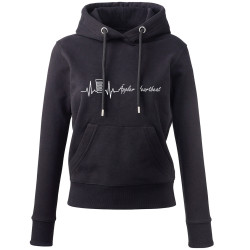 Hoodie Heartbeat Damen